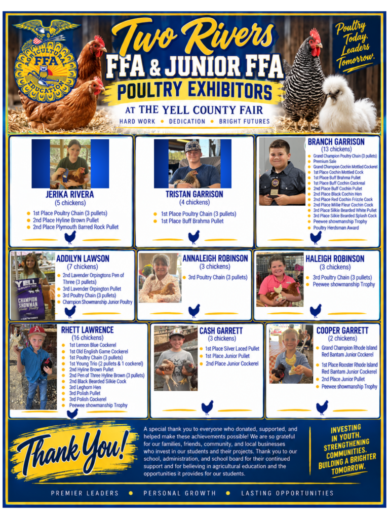 Two Rivers FFA & JR  FFA