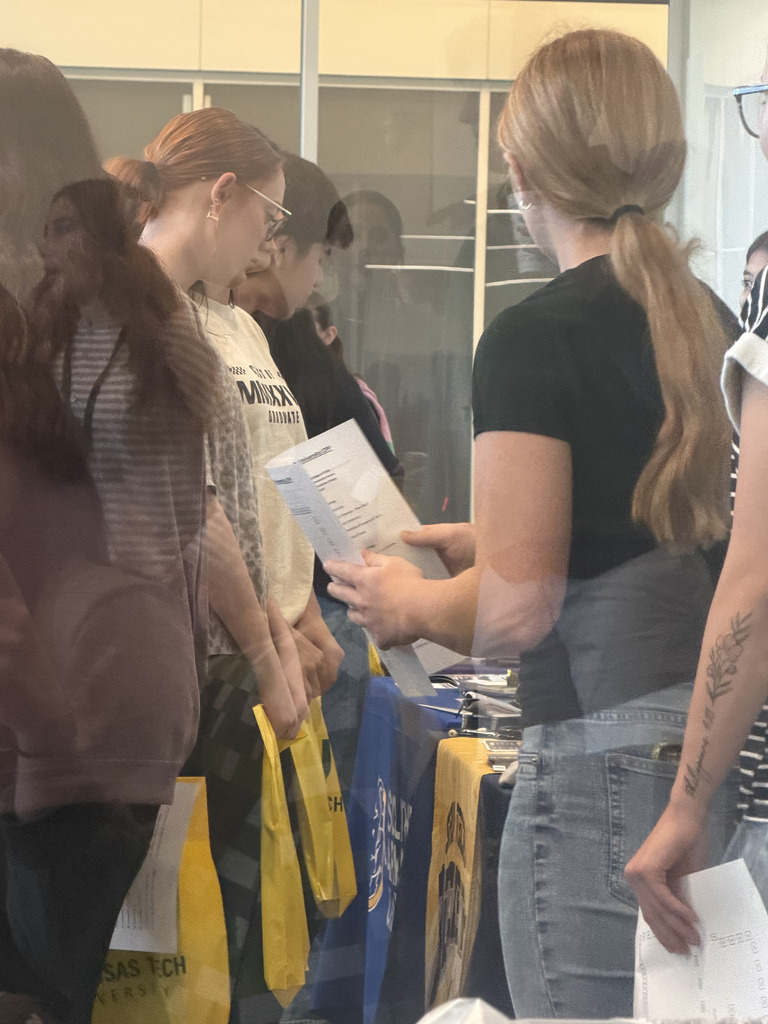 Two Rivers School District Attends the 2026 Arkansas Tech Career Fair!  Two Rivers School District had a great group of seniors attend the 2026 Career Fair at Arkansas Tech University! Our students had the opportunity to connect with 43 different colleges, universities, and organizations, including the Arkansas Air National Guard.  Students talked with representatives, gathered important information about programs  and explored options for their future after high school.