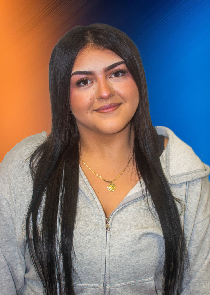 Evelynn Graciela Ramirez is a senior maid. She is the daughter of Rene Ramirez. She is active in FCCLA. She enjoys doing her makeup, going on walks, hanging out with her family, and watching the 49ers play with her dad.
