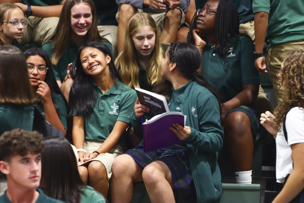 All smiles on the first day!