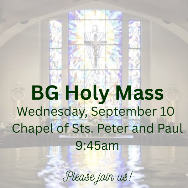 Wed. Mass