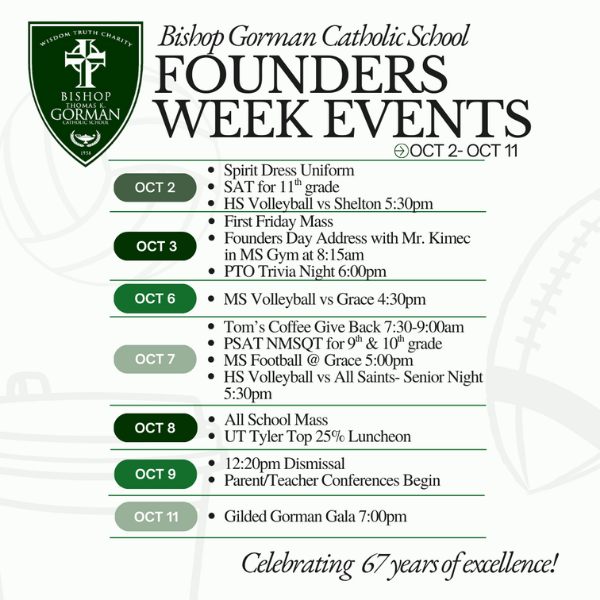 Founders Week Events