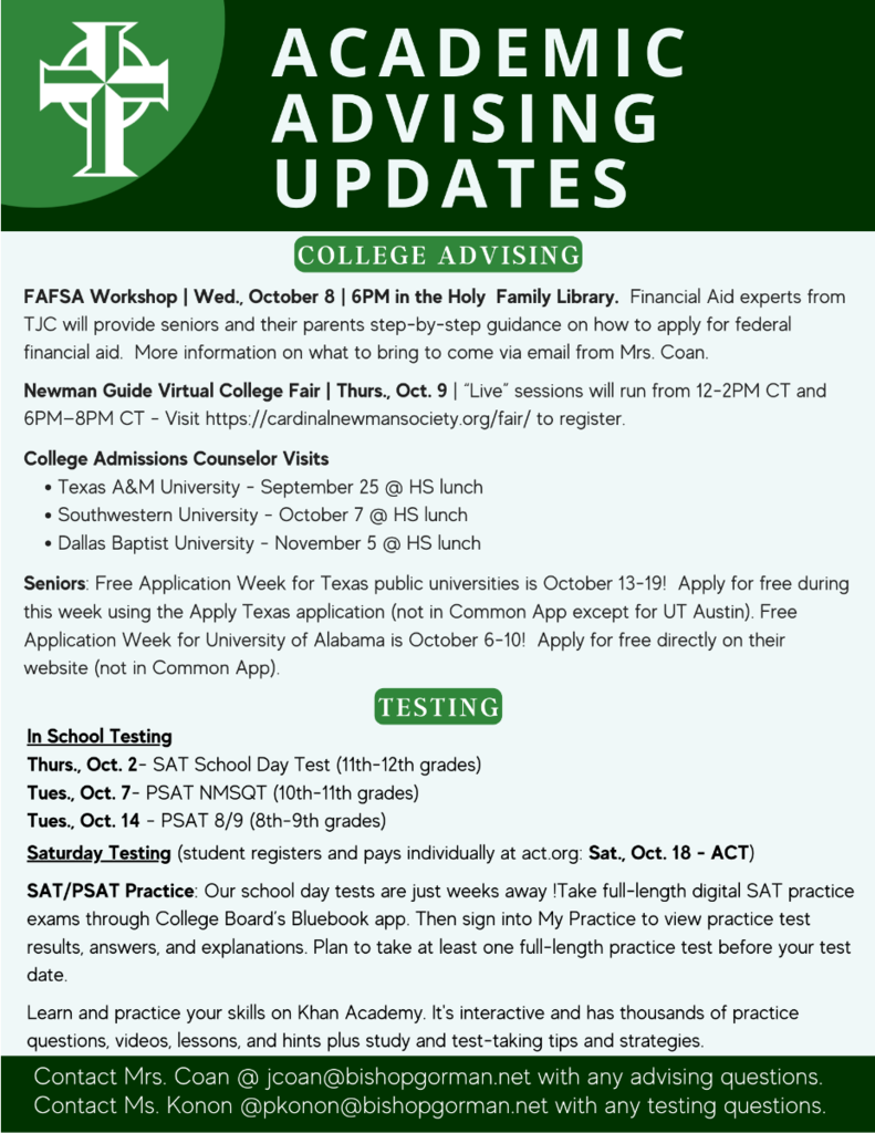 Advising Events