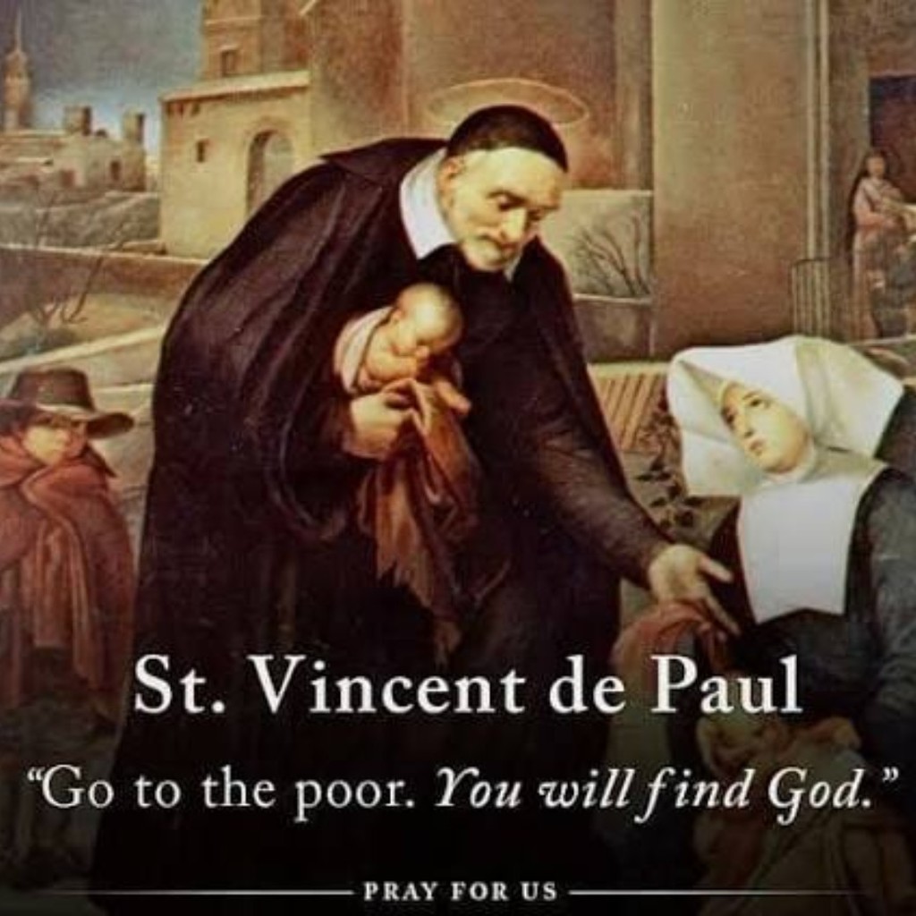 St. Vincent de Paul, Pray for 