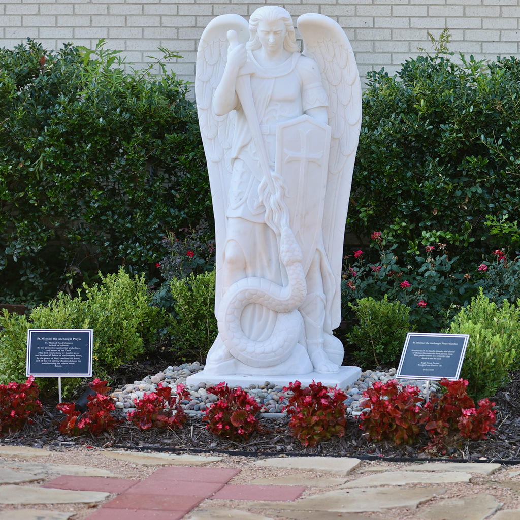 St. Michael Statue Blessing
