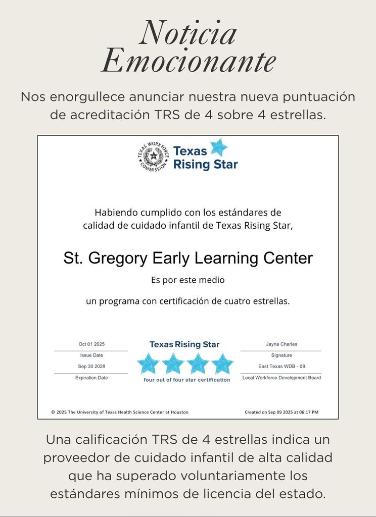 Texas Rising Star Announcement - Spanish