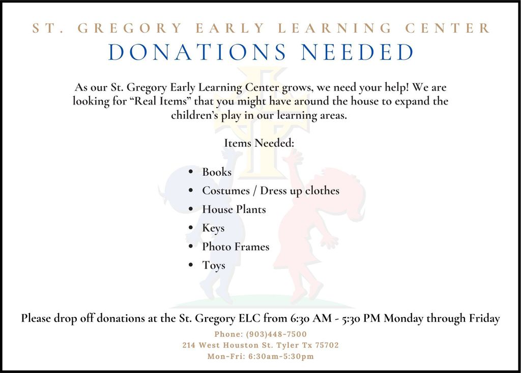 Donations needed!