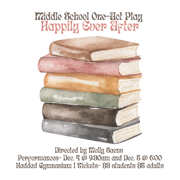 Middle School One Act Play performance