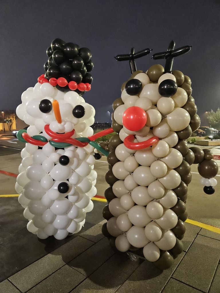 Snowman and Reindeer