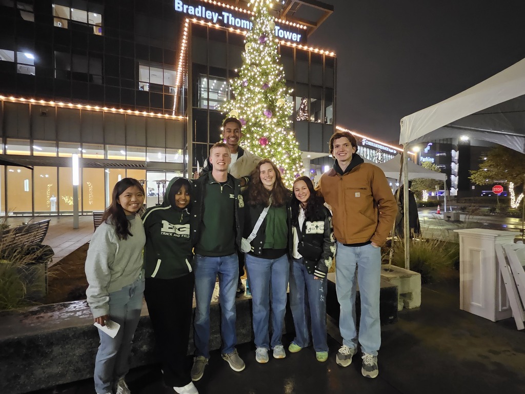 Gorman Students at the Christmas Tree Lighting