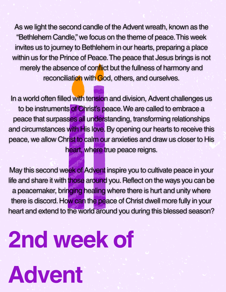 2nd Week of Advent