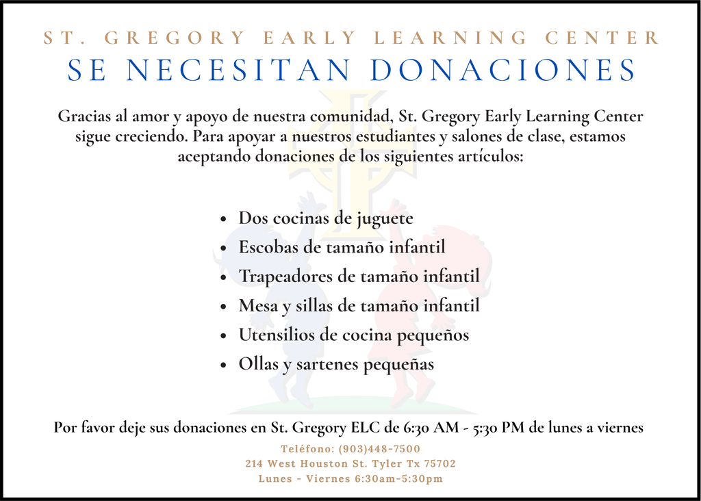 Se necesitan donaciones!