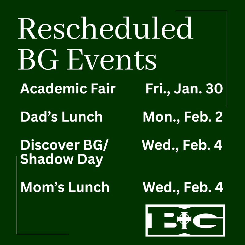 Rescheduled Events