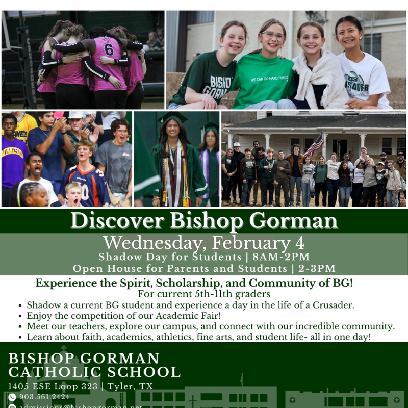 Catholic Schools Week Discover BG