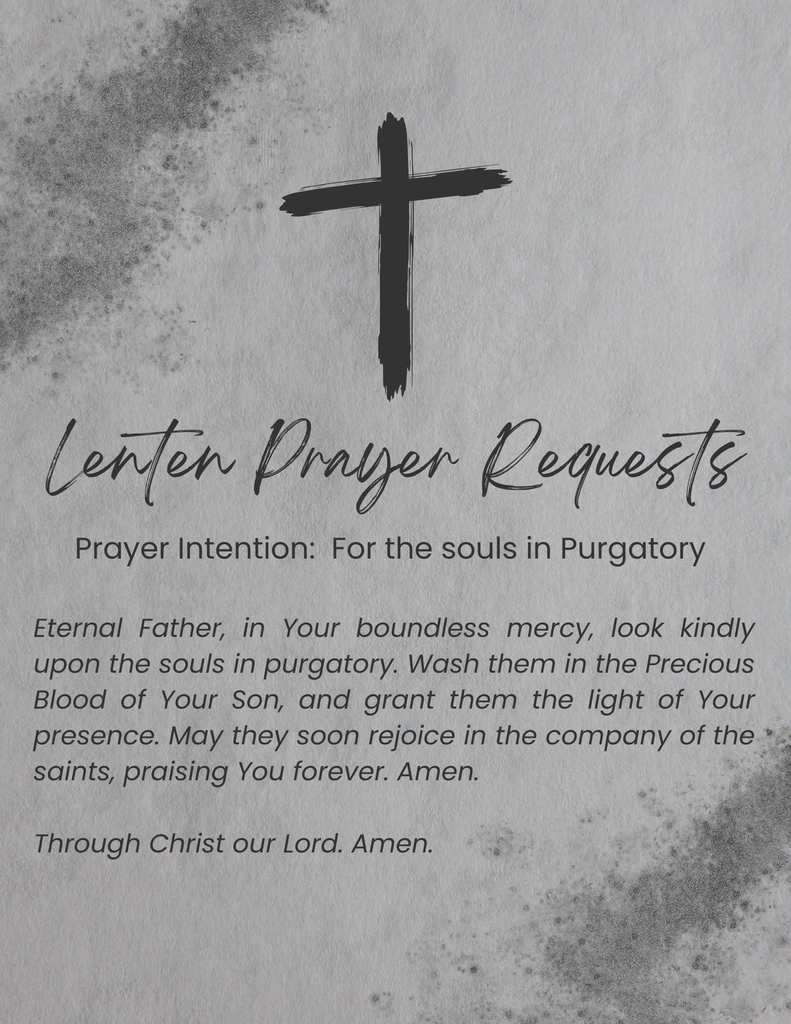 Lenten Prayer Requests
