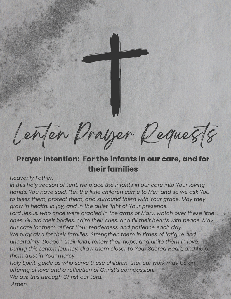 Lenten Prayer Requests