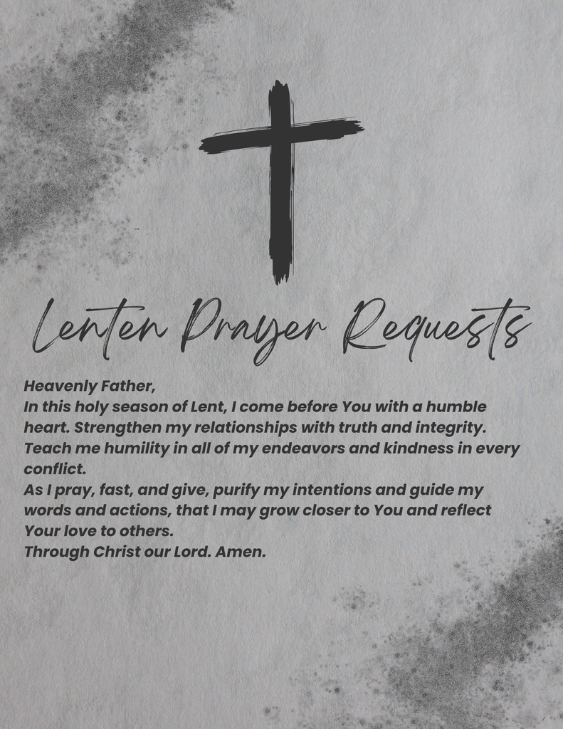 Lenten Prayer Requests