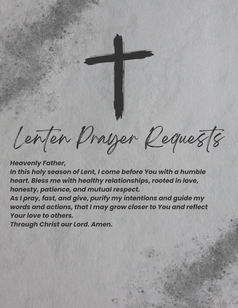 Lenten Prayer Requests