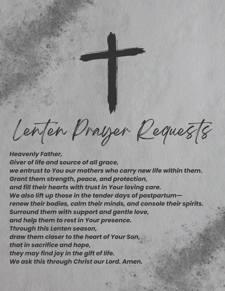 Lenten Prayer Requests