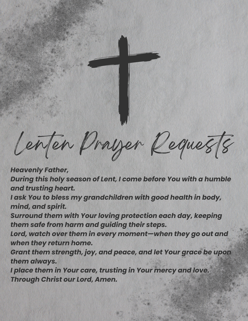 Lenten Prayer Requests