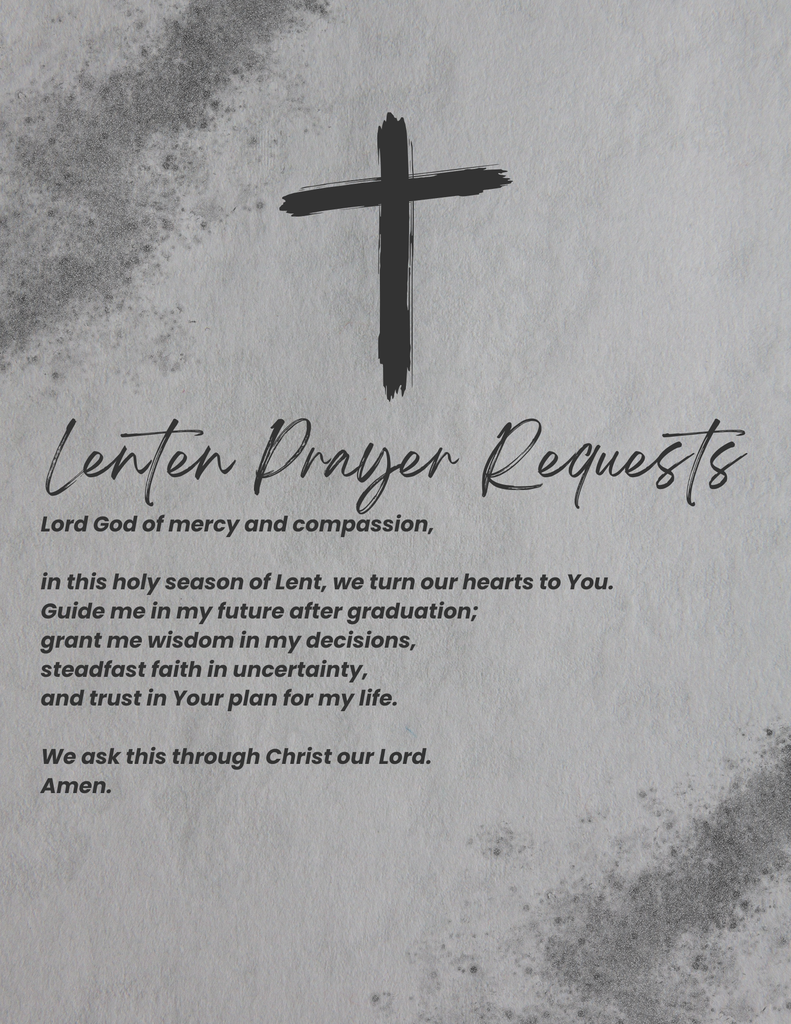 Lenten Prayer Requests