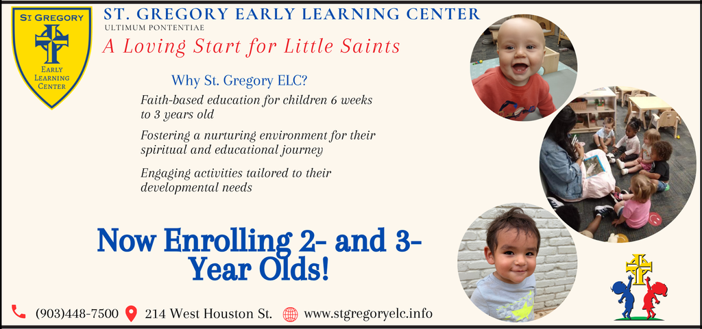 Now Enrolling Two- and Three-Year olds!