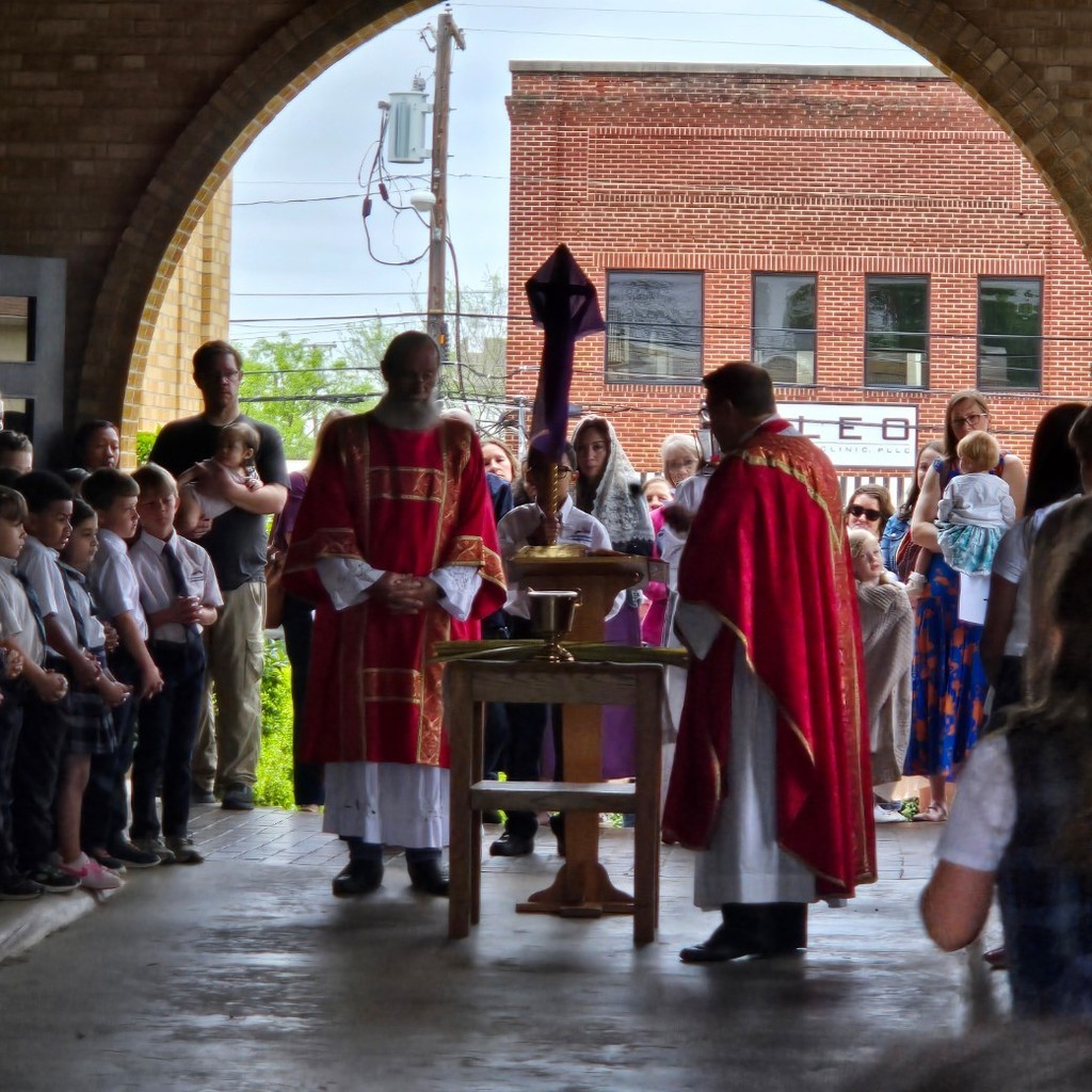 Blessing of the palms