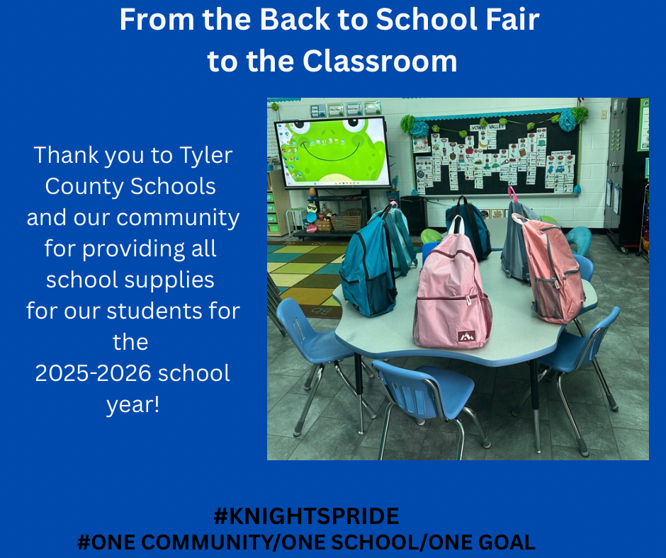 Backpacks to the Classrooms