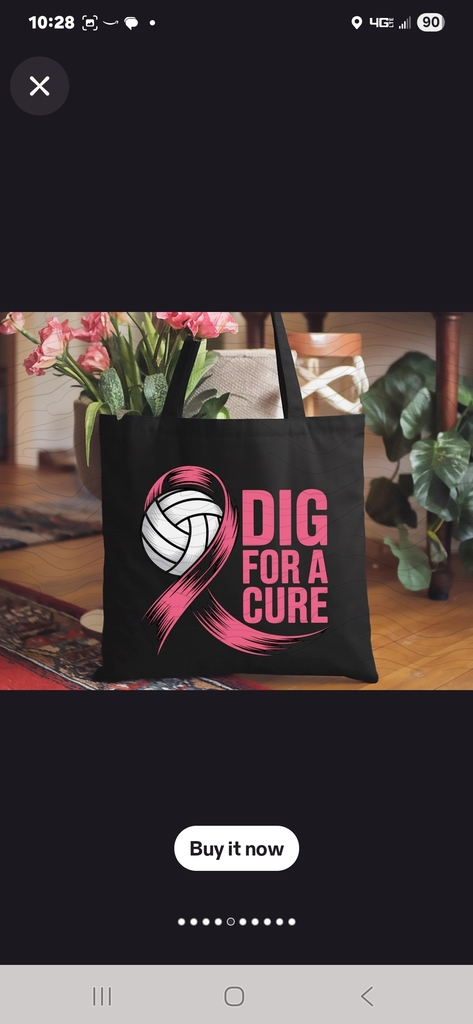 TCHS Girls Volleyball "Pink Out" shirt