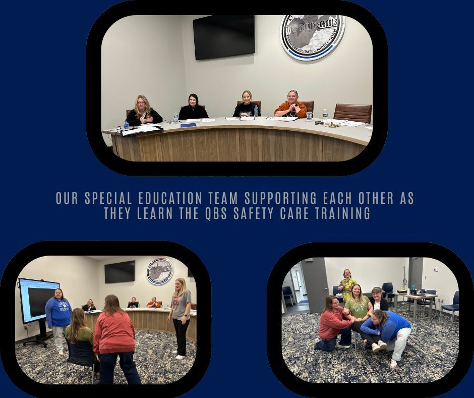 Tyler County Schools held a professional development day.  