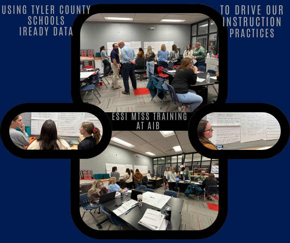Tyler County Schools held a professional development day.  