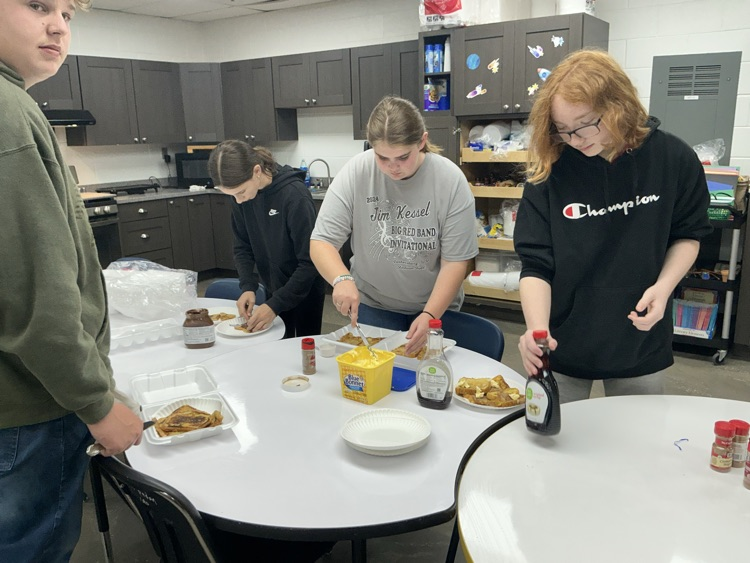 topping the French toast