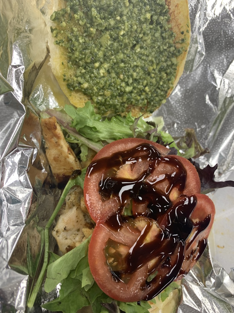 chicken caprese sandwich