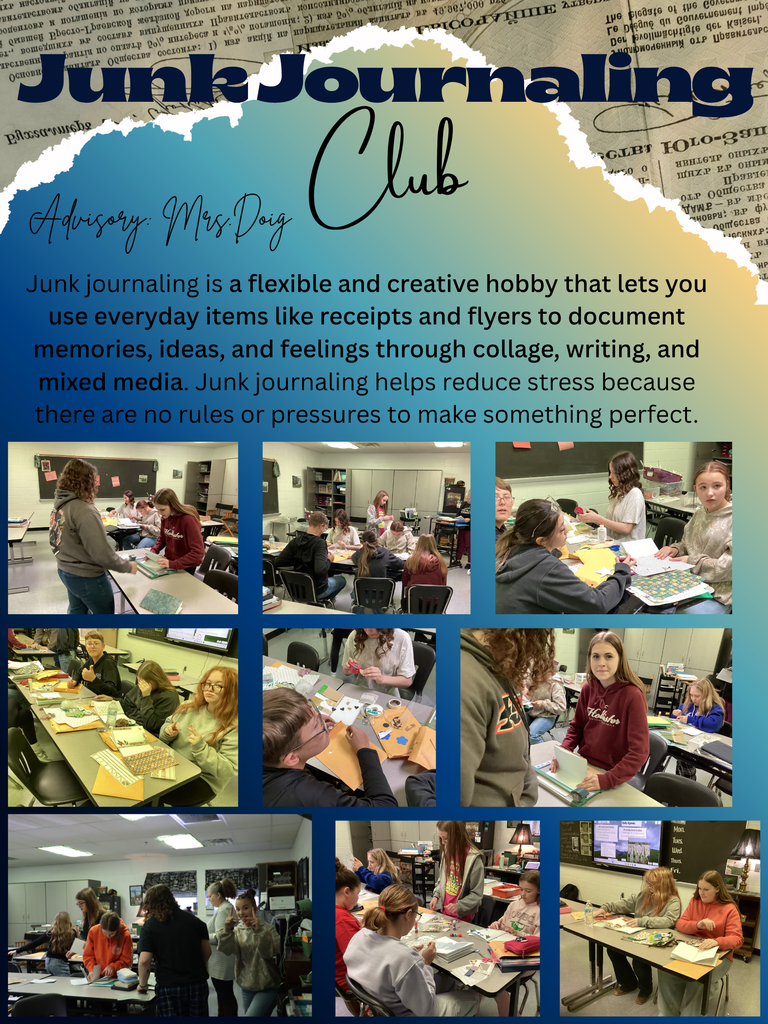 Poster Made  by Member of Yearbook Club