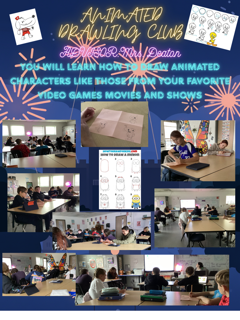 Poster Made  by Member of Yearbook Club