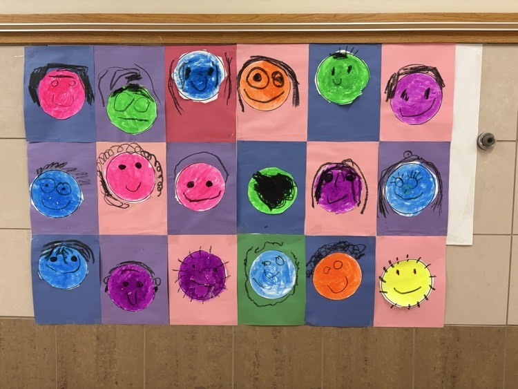 self portraits drawn by students
