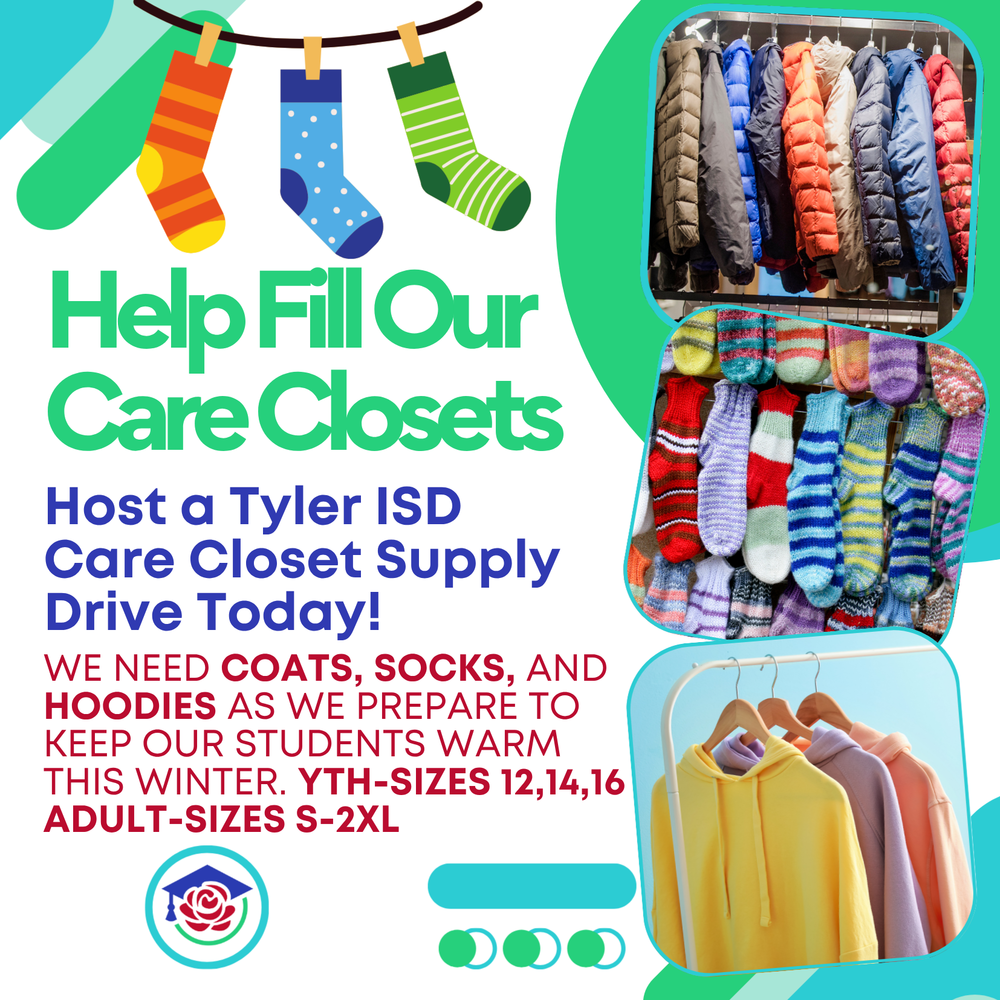 Fall Tyler ISD Care Closet Drive