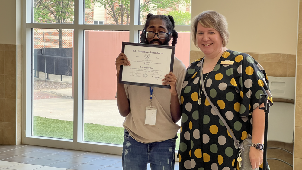 CONNECT receiving Diploma