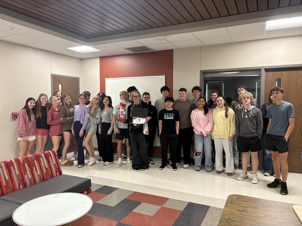 Tyler Legacy Staff of the Month Mrs. Winstead