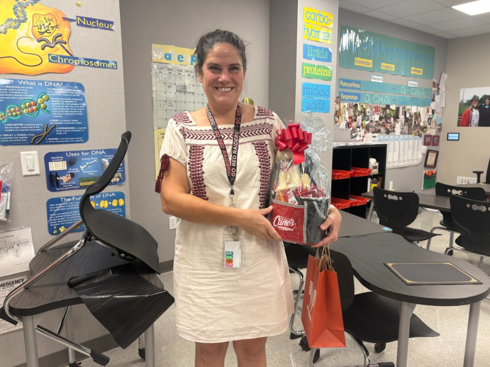 Tyler Legacy's August Staff of the Month: Mrs. Chandra Storms