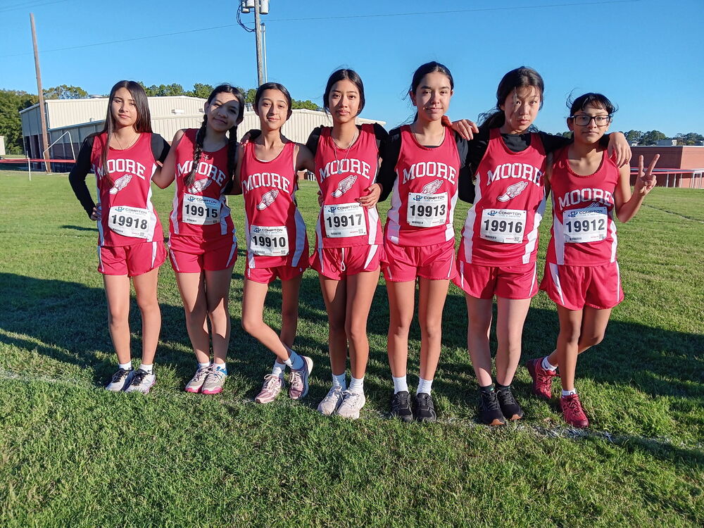 District Track Meet photo of the ladies