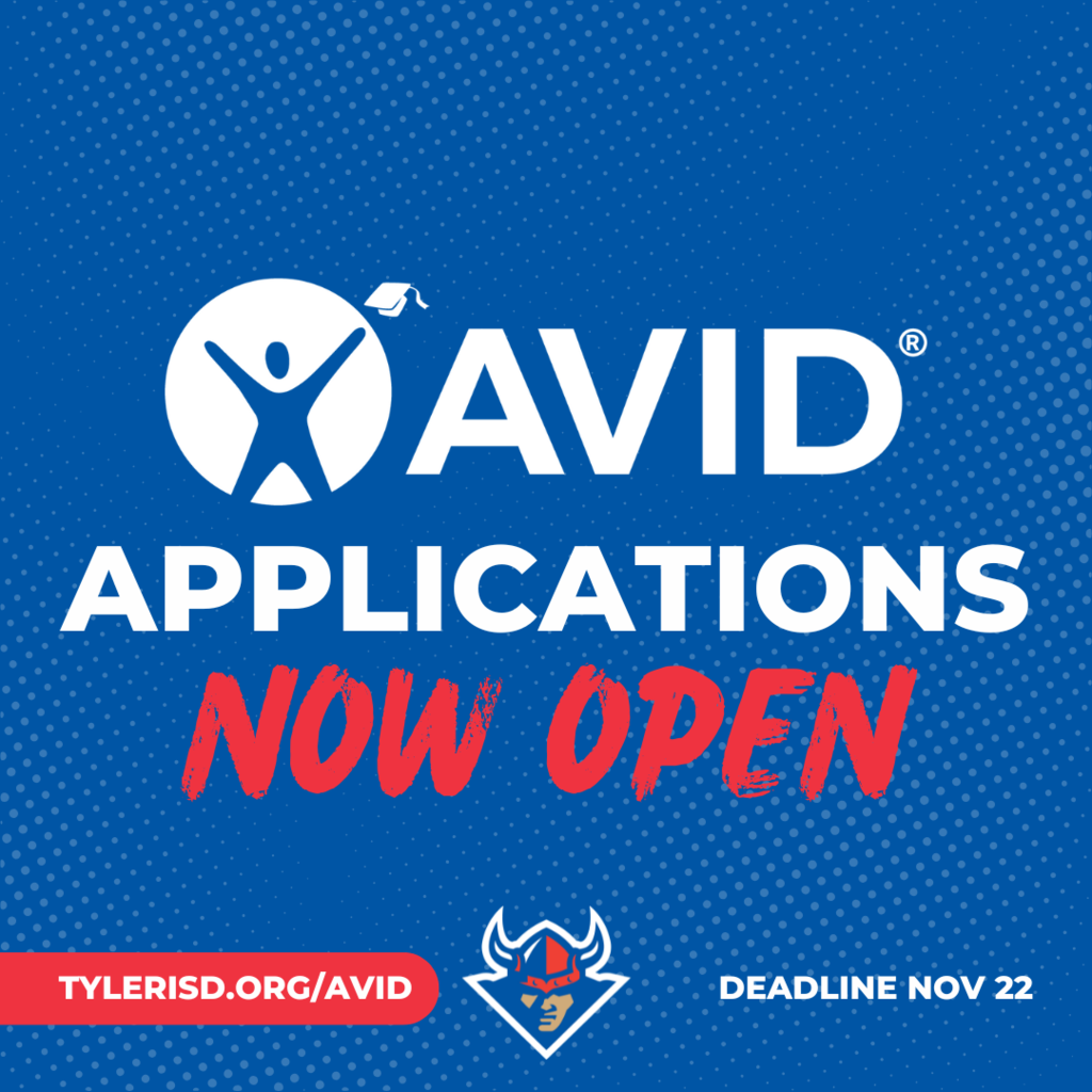 AVID Applications Now Open