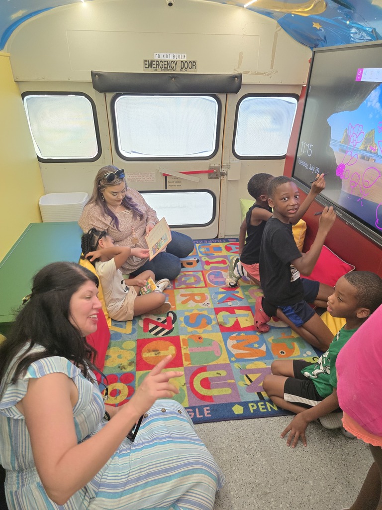 Literacy Bus Fun