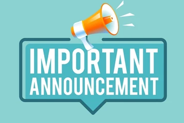 important announcement