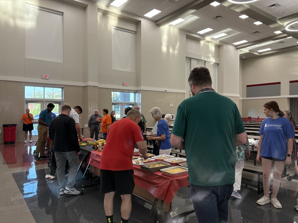 Tyler Legacy staff enjoying breakfast from Churches Serving Schools