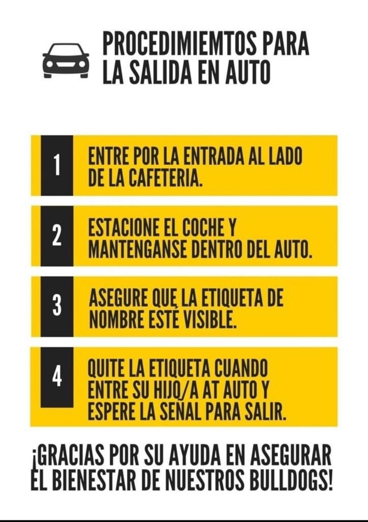 car dismissal procedures