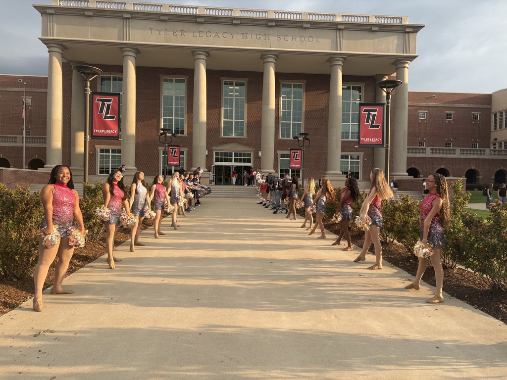 Tyler Legacy high school on the first day of school 