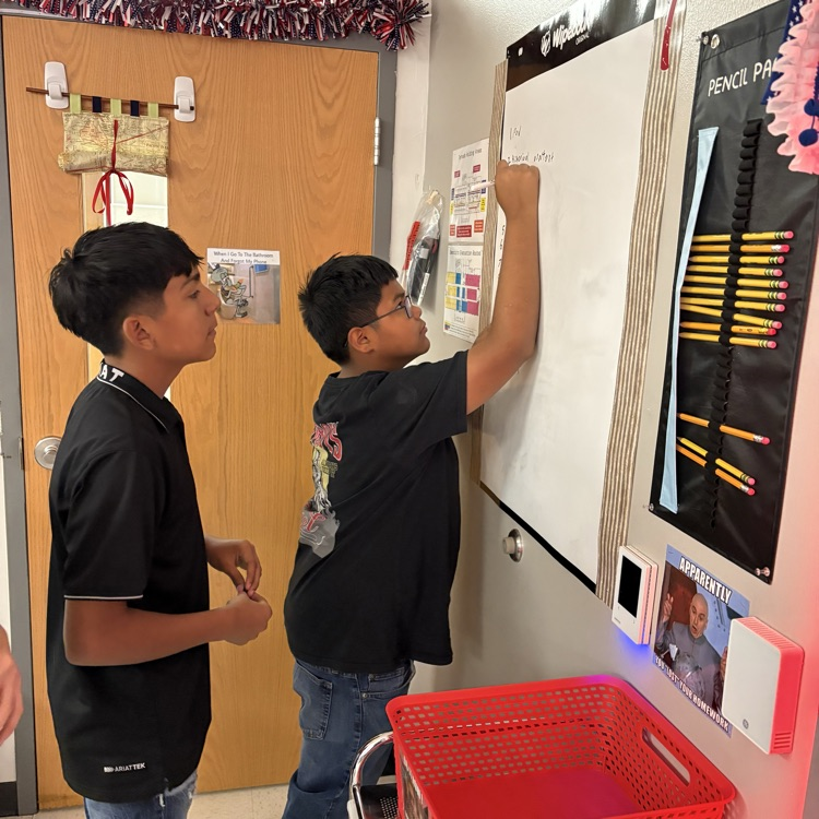 vertical boards in social studies