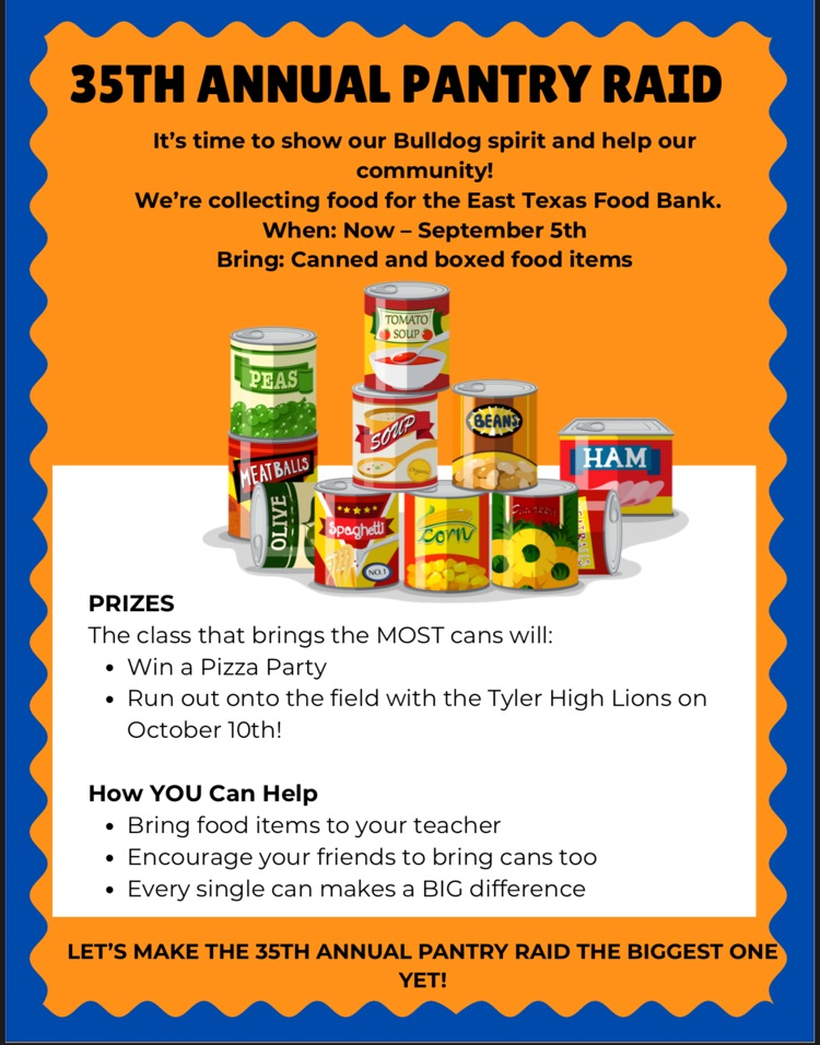pantry raid flyer