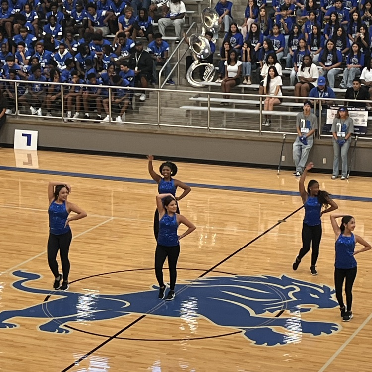 drill team performing dance